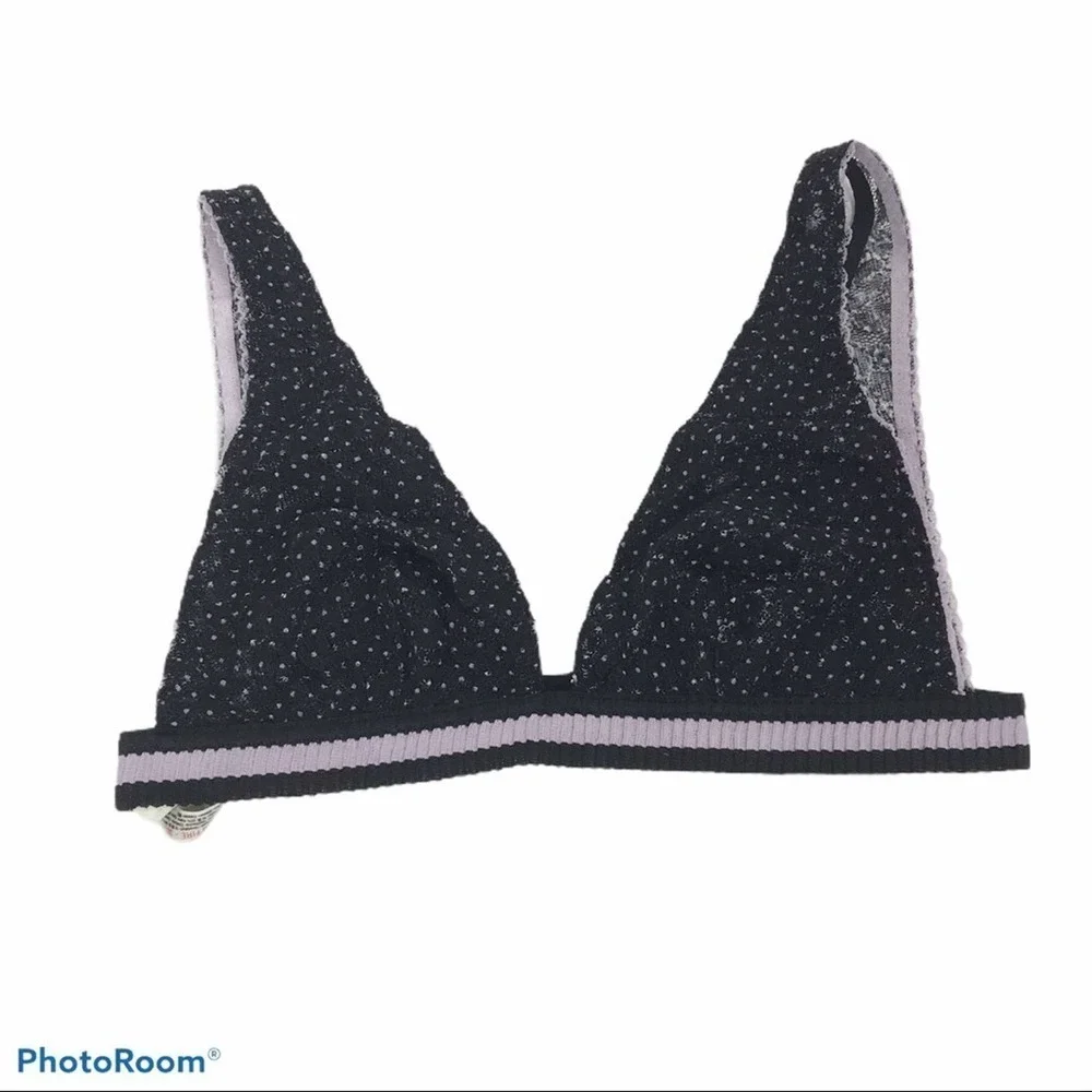 Free People Livvy Lace banded bralette nwt